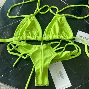 NWT Montce Green Bikini